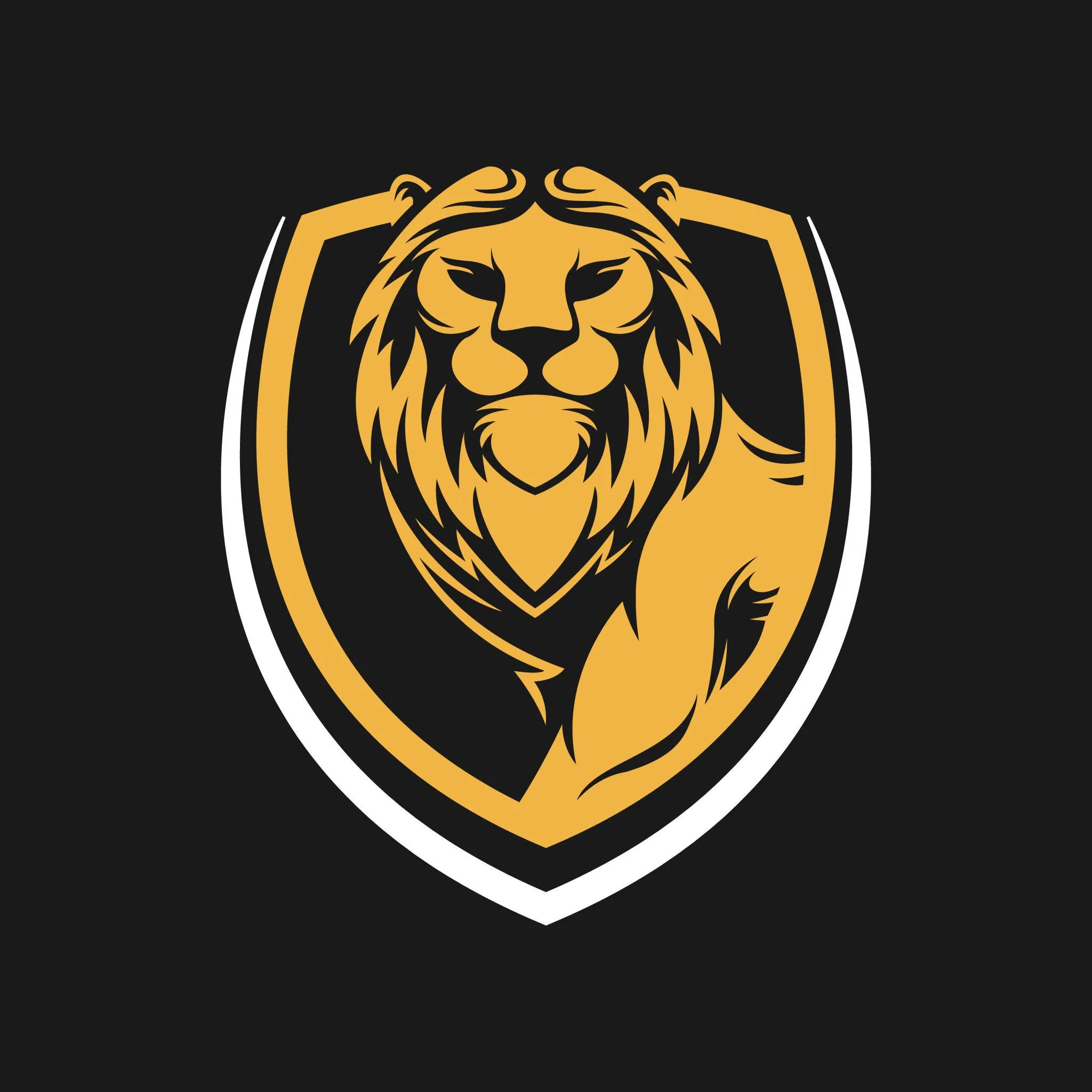 EBM Bold Lion crest